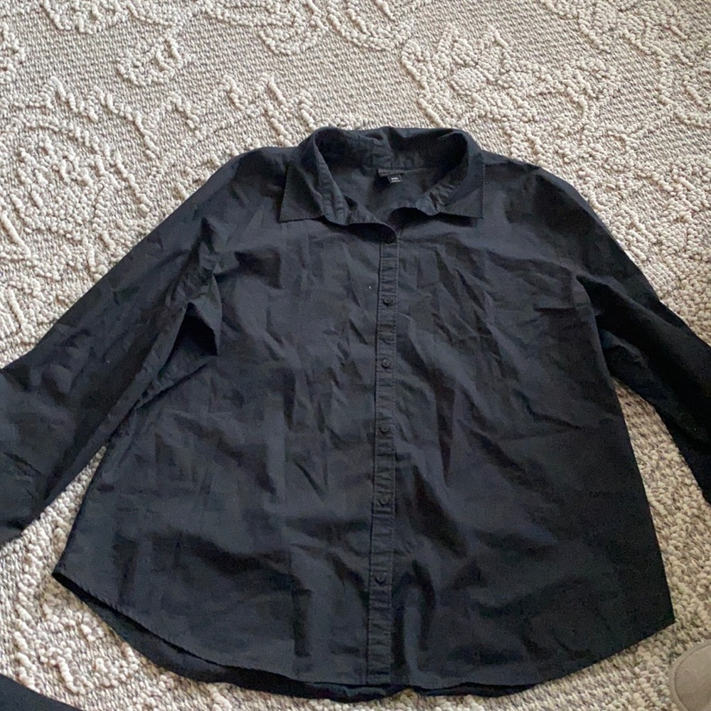 Black Worthington Button Down